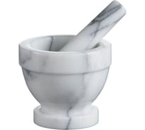 Ступка с пестиком Walmer Nordic серый мрамор, 10.5x10.5 см W31000010