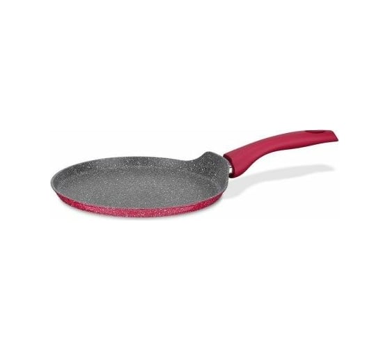 Блинная сковорода Moulinvilla Raspberry с антипригарным покрытием 24 см, индукция RPS-24-I 1