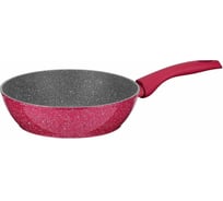 Глубокая сковорода Moulinvilla Raspberry 24 см, индукция RSB-24-DI
