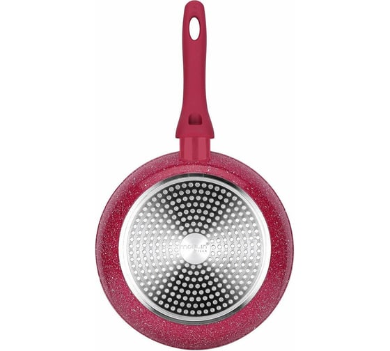 Глубокая сковорода Moulinvilla Raspberry 24 см, индукция RSB-24-DI
