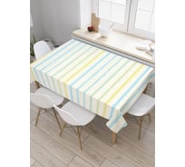 Прямоугольная скатерть JoyArty Полосатые просторы из сатена tc_20776_120x145