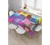 Прямоугольная скатерть JoyArty Ретро креатив из сатена tc_21400_120x145