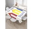 Прямоугольная скатерть JoyArty Пляжные домики из сатена tc_5453_120x145 1