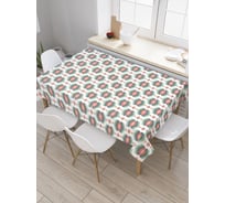 Прямоугольная скатерть JoyArty Колючее настроение из сатена tc_30844_120x145
