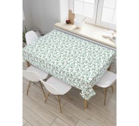 Прямоугольная скатерть JoyArty Рождественские веточки из сатена tc_37136_120x145