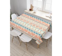 Прямоугольная скатерть JoyArty Геометрический раздел из сатена tc_26687_120x145