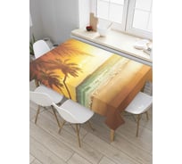 Прямоугольная скатерть JoyArty Морская влажность из сатена tc_6994_120x145