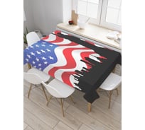 Прямоугольная скатерть JoyArty Символ Америки из сатена tc_20697_120x145