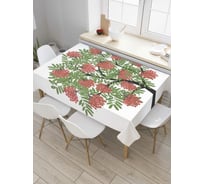 Прямоугольная скатерть JoyArty Дерево рябина из сатена tc_38415_120x145