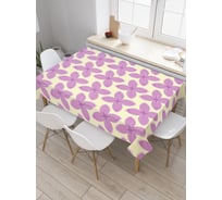 Прямоугольная скатерть JoyArty Поток цветов из сатена tc_22257_120x145