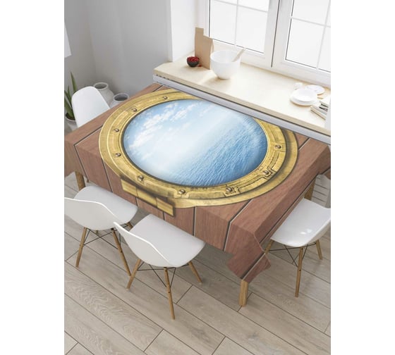 Прямоугольная скатерть JoyArty Морское спокойствие из сатена tc_7096_120x145 1