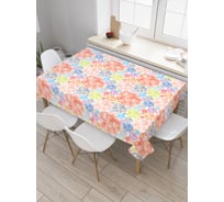 Прямоугольная скатерть JoyArty Драгоценные пузыри из сатена tc_20801_120x145