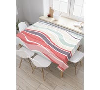 Прямоугольная скатерть JoyArty Скрытая волна из сатена tc_32211_120x145