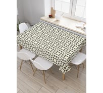 Прямоугольная скатерть JoyArty Квадраты и стрелки из сатена tc_30691_120x145