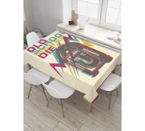 Прямоугольная скатерть JoyArty Музыкальный раритет из сатена tc_34575_120x145