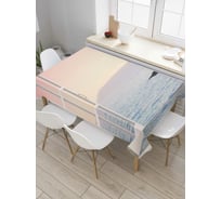 Прямоугольная скатерть JoyArty Морские окна из сатена tc_5174_120x145