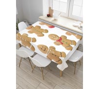 Прямоугольная скатерть JoyArty Разные человечки из сатена tc_38359_120x145