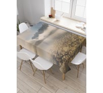 Прямоугольная скатерть JoyArty Каменистое дно из сатена tc_19659_120x145