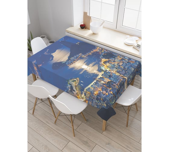 Прямоугольная скатерть JoyArty Рио-де-Жанейро из сатена tc_38836_120x145 1