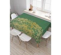 Прямоугольная скатерть JoyArty Качественный узор из сатена tc_21194_120x145