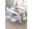 Прямоугольная скатерть JoyArty Карта и париж из сатена tc_8425_120x145 5