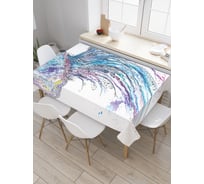 Прямоугольная скатерть JoyArty Жалящая медуза из сатена tc_22357_120x145
