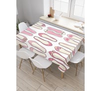 Прямоугольная скатерть JoyArty Коллекция балеток из сатена tc_19103_120x145