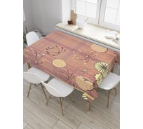 Прямоугольная скатерть JoyArty Коралловая поляна из сатена tc_31362_120x145