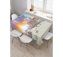 Прямоугольная скатерть JoyArty Водный транспорт из сатена tc_3465_120x145