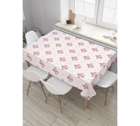 Прямоугольная скатерть JoyArty Геральдическая лилия из сатена tc_35326_120x145