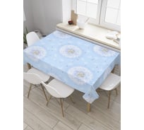 Прямоугольная скатерть JoyArty Море одуванчиков из сатена tc_27692_120x145