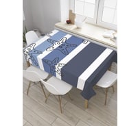 Прямоугольная скатерть JoyArty Рисованные морские звезды из сатена tc_35899_120x145