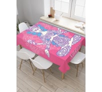 Прямоугольная скатерть JoyArty Многорукий дух из сатена tc_18788_120x145