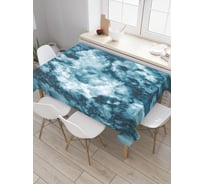 Прямоугольная скатерть JoyArty Густой дым из сатена tc_19438_120x145