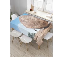 Прямоугольная скатерть JoyArty Могучий путешественник из сатена tc_6576_120x145