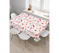 Прямоугольная скатерть JoyArty Романтика в Париже из сатена tc_29955_120x145