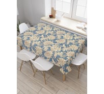 Прямоугольная скатерть JoyArty Ретро розы из сатена tc_33033_120x145
