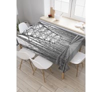 Прямоугольная скатерть JoyArty Мостовая конструкция из сатена tc_38187_120x145