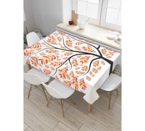 Прямоугольная скатерть JoyArty Позитивное дерево из сатена tc_6983_120x145