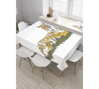 Прямоугольная скатерть JoyArty Полосатый гигант из сатена tc_27856_120x145