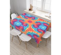 Прямоугольная скатерть JoyArty Морозное пламя из сатена tc_20328_120x145