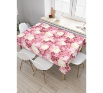 Прямоугольная скатерть JoyArty Розы из сатена tc_50192_120x145