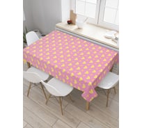 Прямоугольная скатерть JoyArty Сердце на выбор из сатена tc_31753_120x145