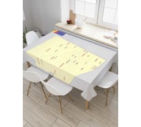 Прямоугольная скатерть JoyArty Карта Штат Аризона из сатена tc_7162_120x145