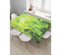 Прямоугольная скатерть JoyArty Молодая поросль из сатена tc_38882_120x145