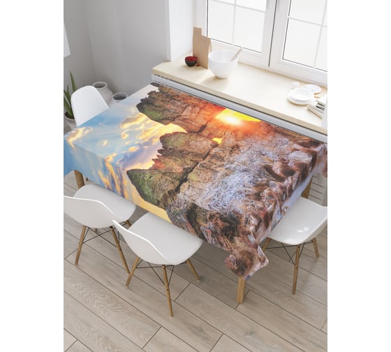 Прямоугольная скатерть JoyArty Национальный парк Изал из сатена tc_32326_120x145 1