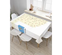 Прямоугольная скатерть JoyArty Карта Штат Оклахома из сатена tc_7165_120x145