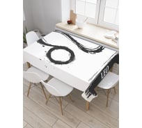 Прямоугольная скатерть JoyArty Знак зодиака из сатена tc_18684_120x145