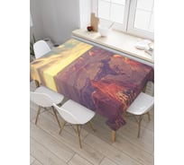 Прямоугольная скатерть JoyArty Пролетая над каньоном из сатена tc_20127_120x145