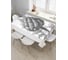 Прямоугольная скатерть JoyArty Монохромный артишок из сатена tc_38920_120x145 1